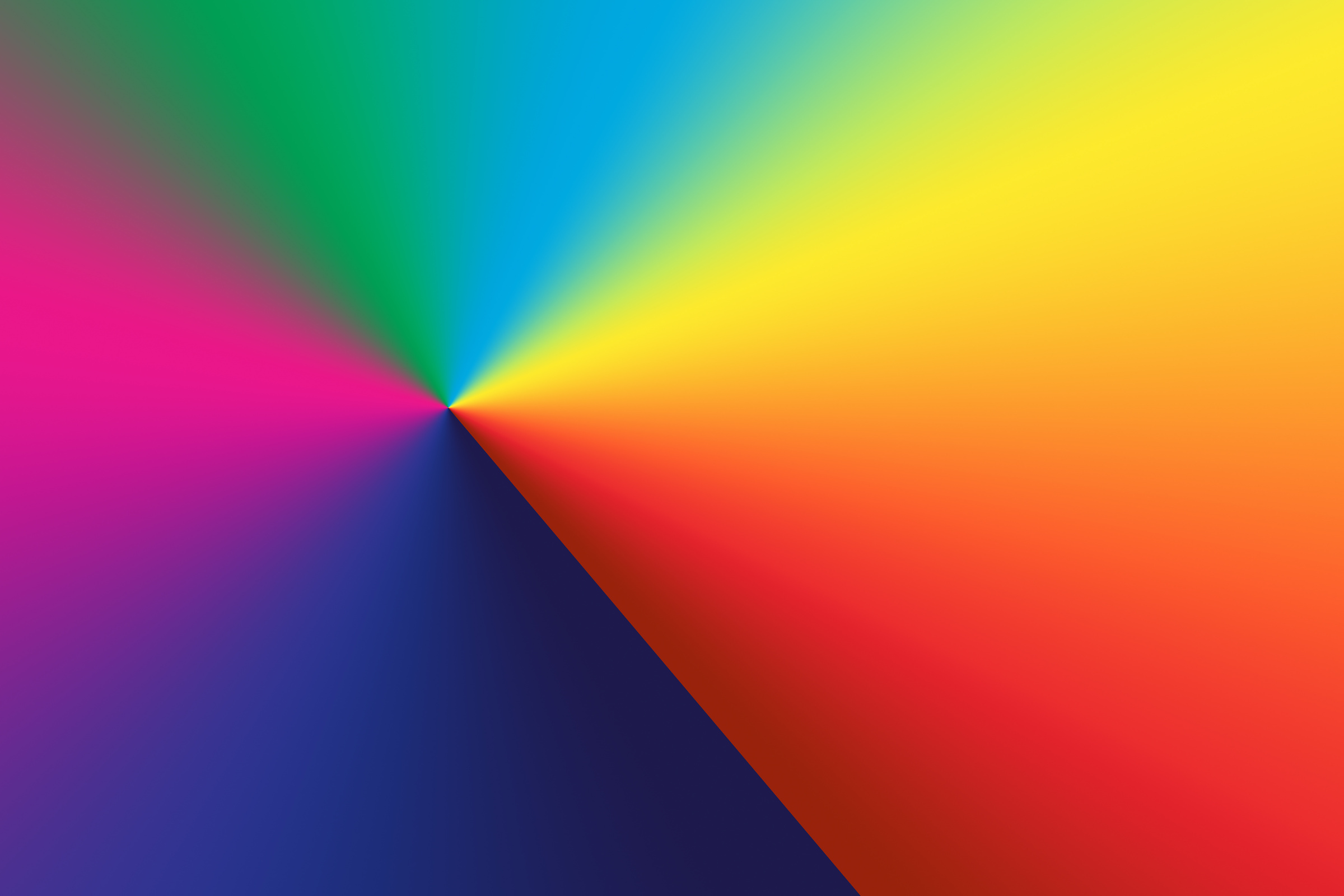 Abstract blurred gradient background in bright rainbow colors. C